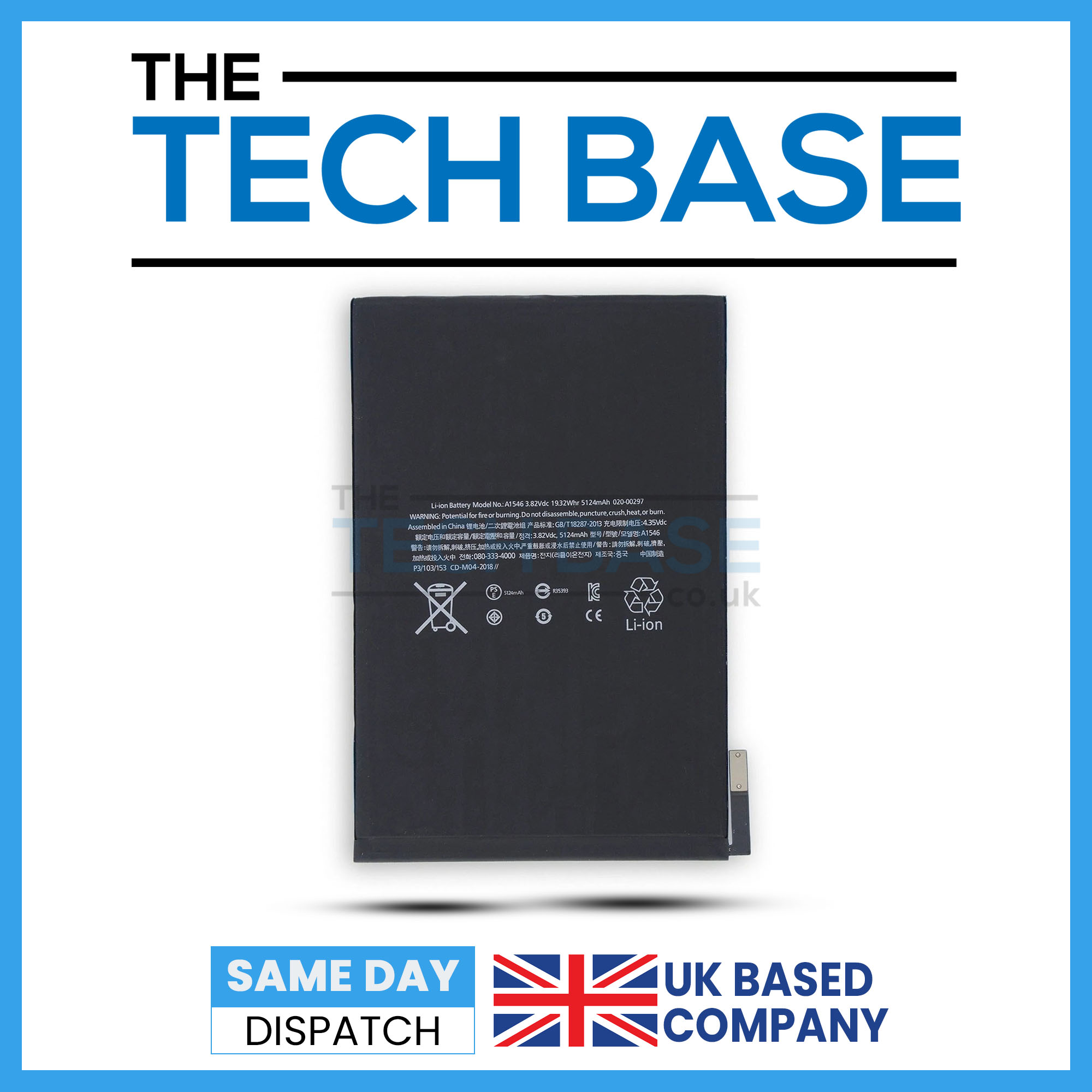 For Apple iPad Mini 4 A1538 A1550 Battery - The Techbase