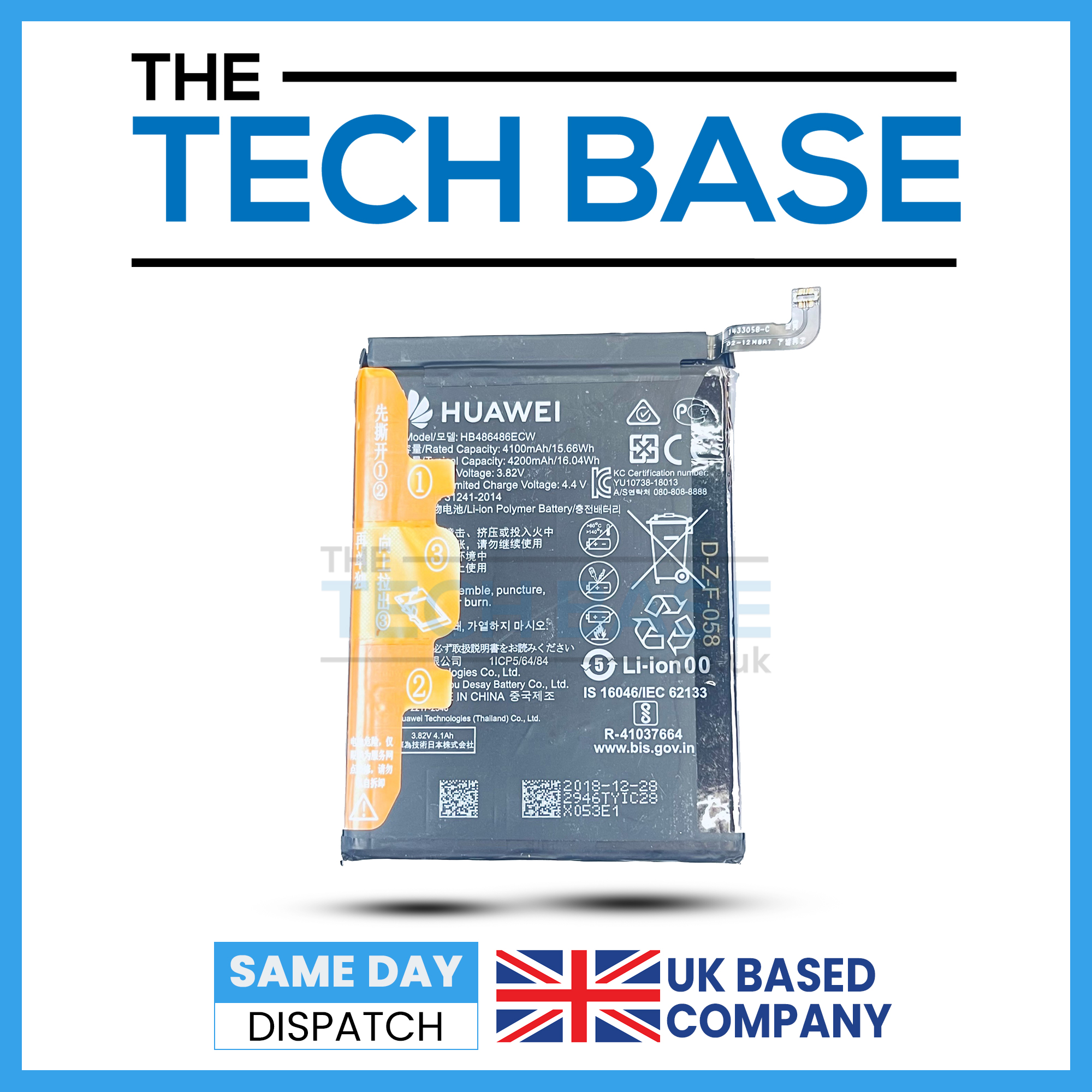 Huawei Mate 30 Pro LIO-L09 LIO-L29 Battery - The Techbase